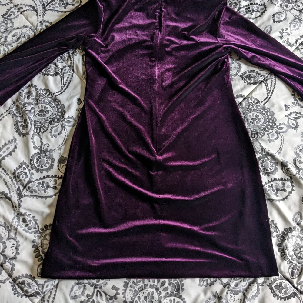 Calvin Klein Velvet Dress - Picture 2 of 8
